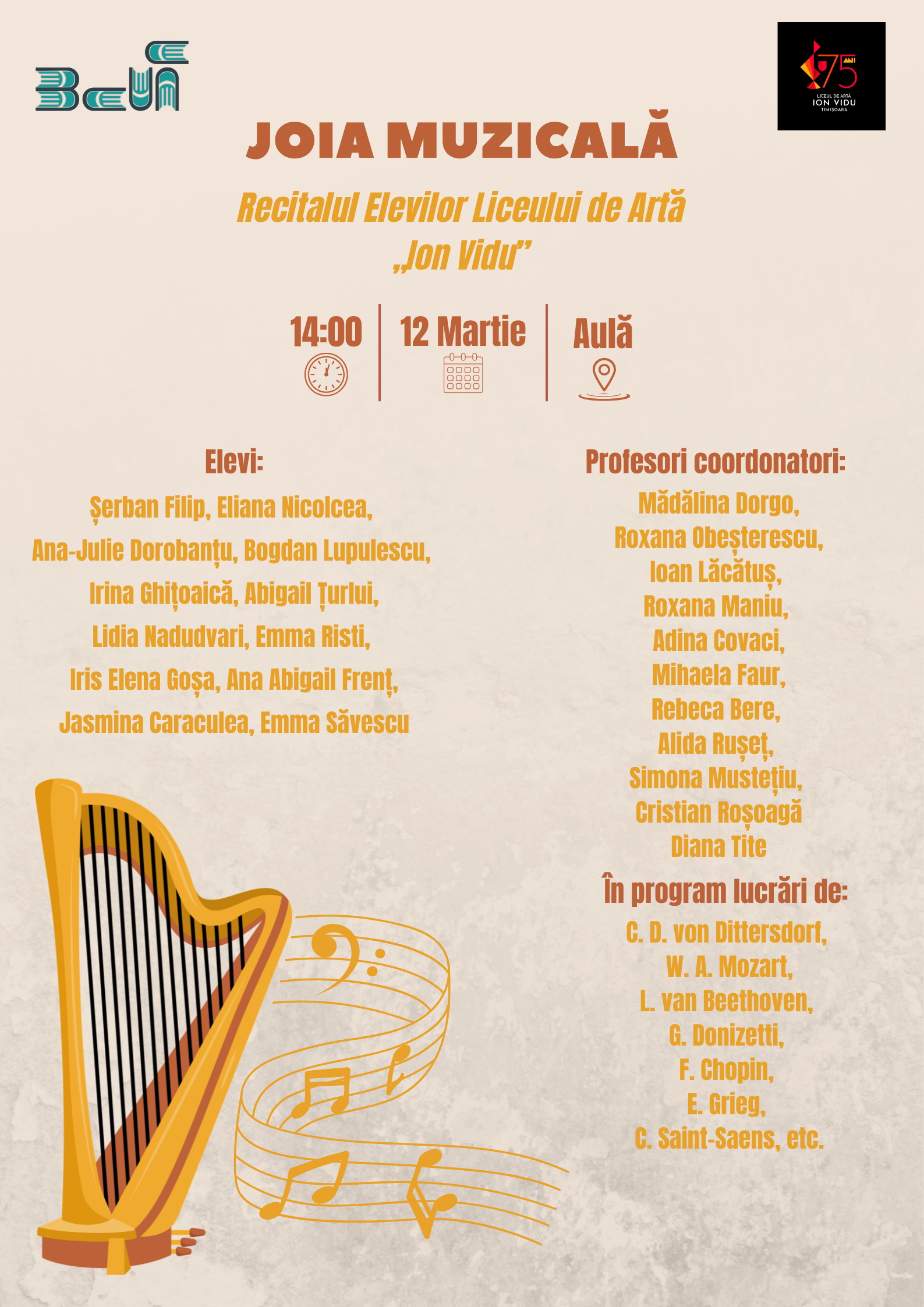 12.03, JOIA MUZICALĂ