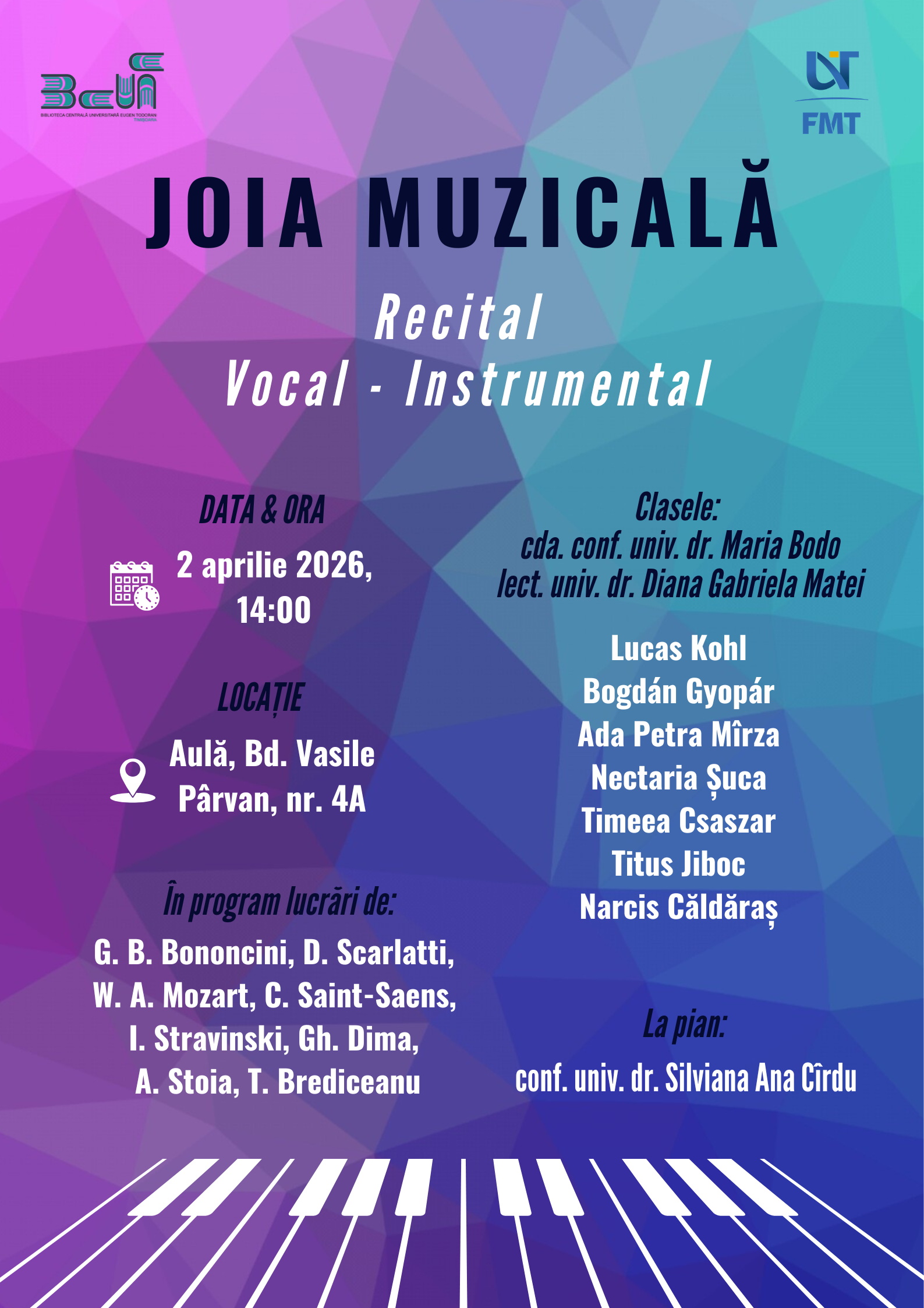 02.04.2026, JOIA MUZICALĂ