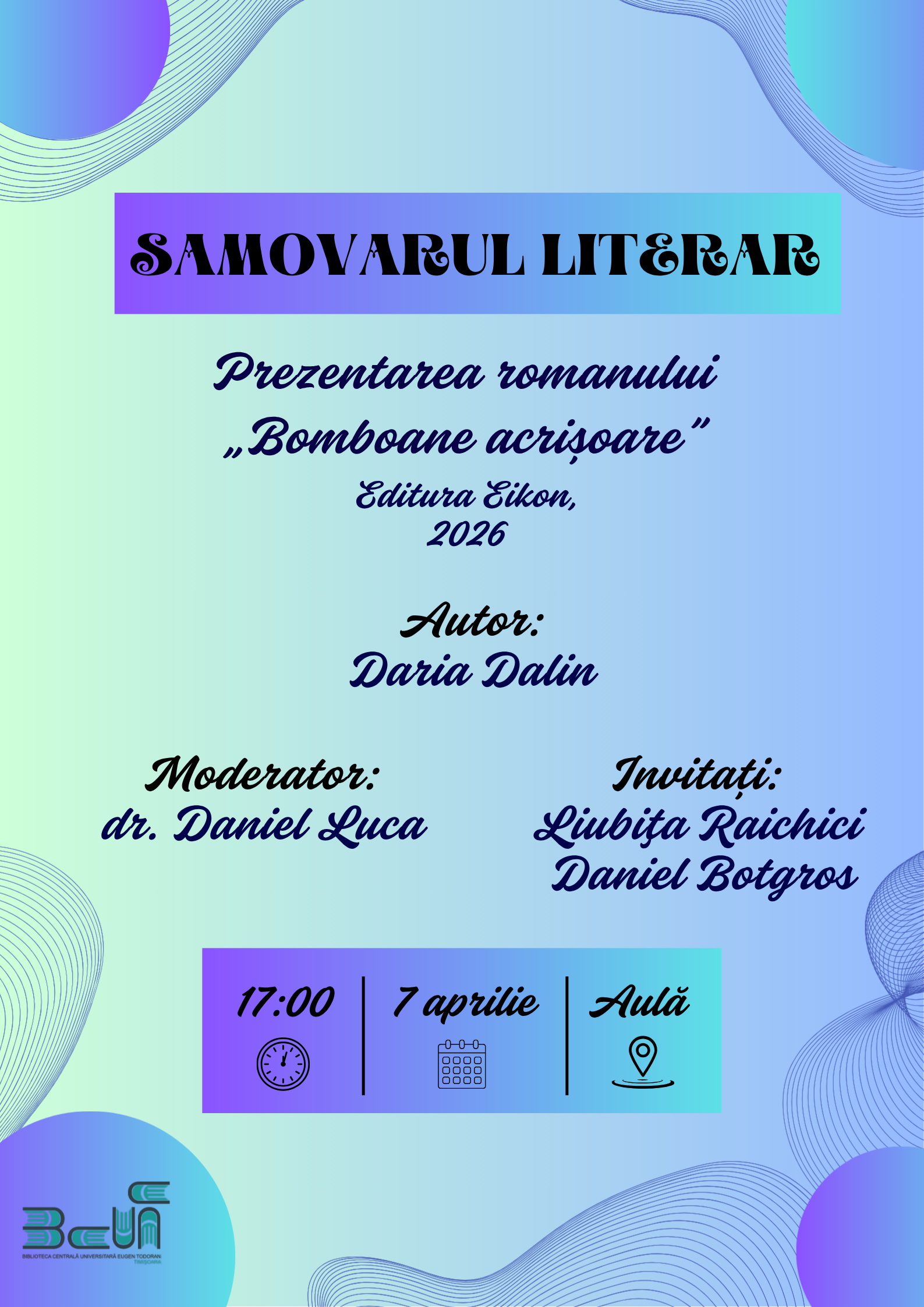 07.04.2026, SAMOVARUL LITERAR