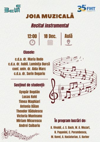 18.12.2025, JOIA MUZICALĂ