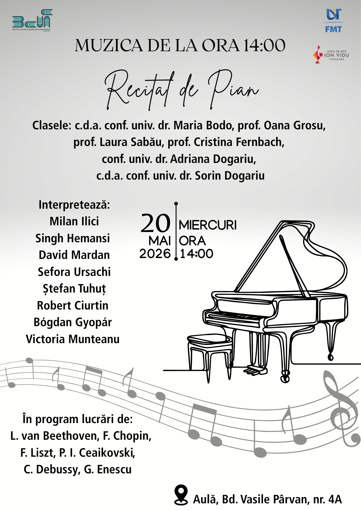 20.05.2026, JOIA MUZICALĂ