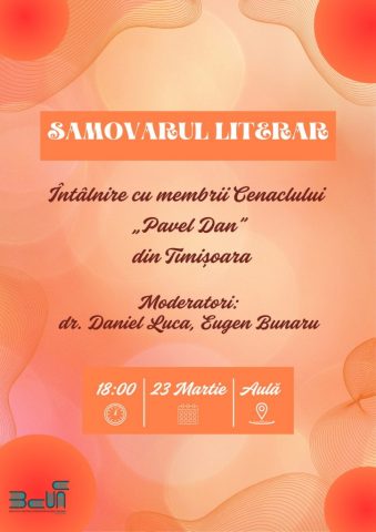 23.03, Samovarul literar