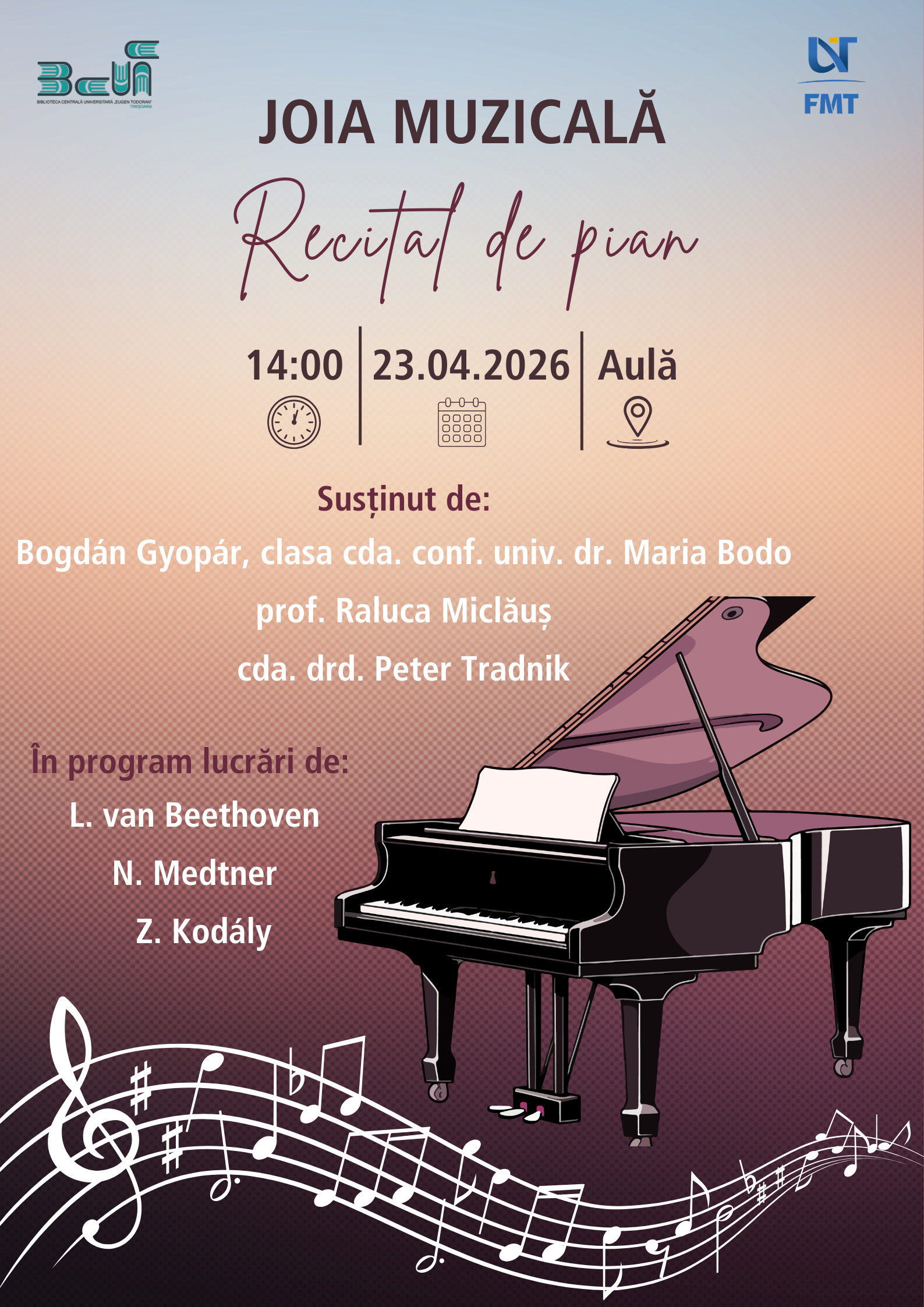 23.04.2026, JOIA MUZICALĂ