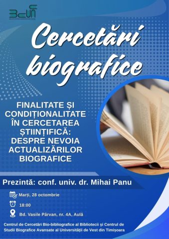Cercetări biografice, 28 octombrie Cercetări biografice, 28 octombrie