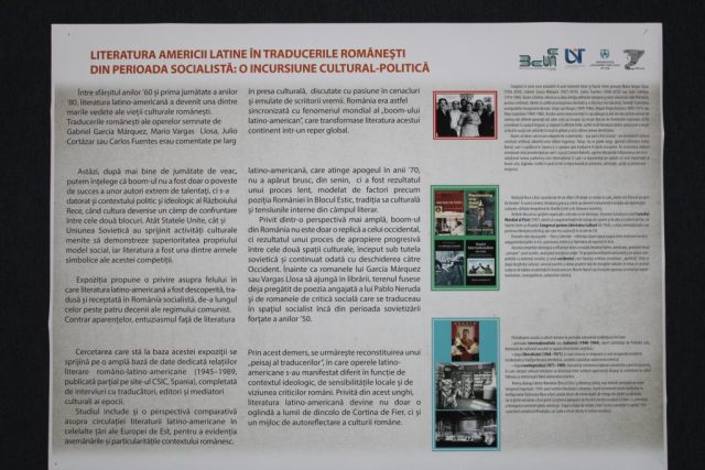 EXPOZIȚIE Literatura Americii Latine în traducerile românești din perioada comunistă o incursiune cultural politică (10 noiembrie 2025) 09 EXPOZIȚIE Literatura Americii Latine în traducerile românești din perioada comunistă o incursiune cultural politică (10 noiembrie 2025) 09