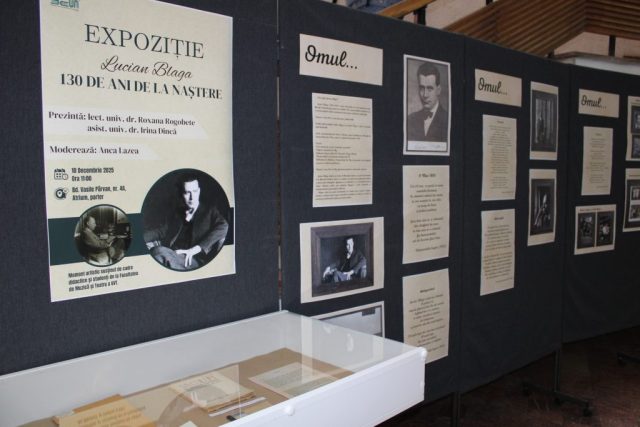 Expoziția Lucian Blaga – 130 de ani de la naștere (10 decembrie 2025) 09