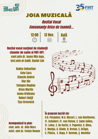 JOIA MUZICALĂ, 13.11.25