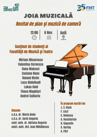 Joia muzicală, 6.11.2025