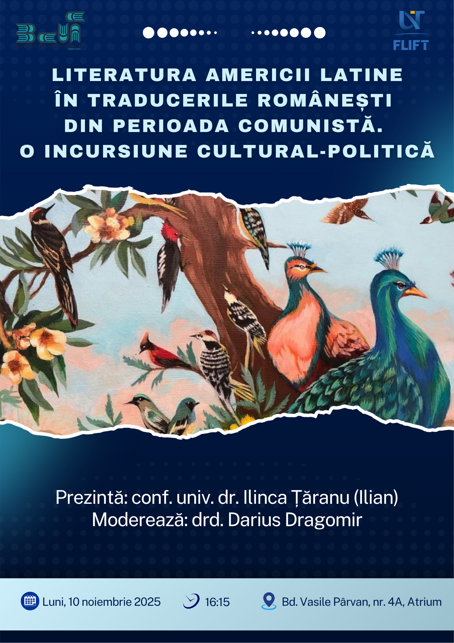 Literatura Americii Latine, 10.11.2025