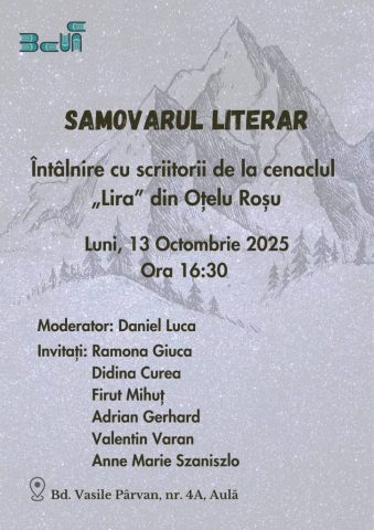 SAMOVAR LITERAR 13.10.2025
